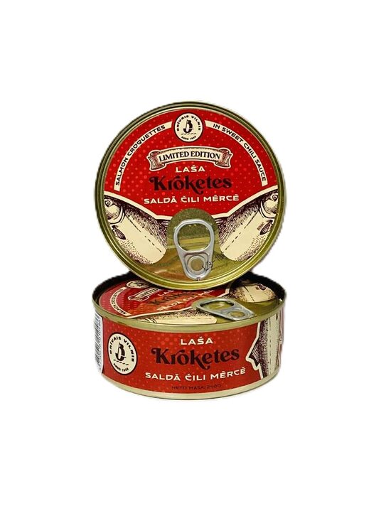 Laša kroketes saldā čilli mērcē